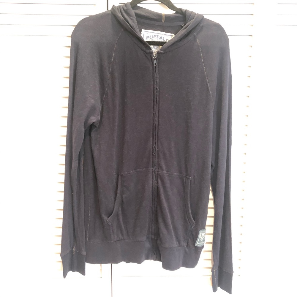 Buffalo zip Up Thin Hoodie